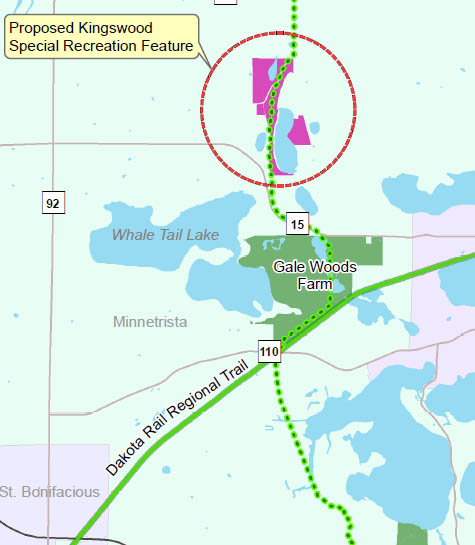 Kingswood Park closeup; link to larger PDF map.