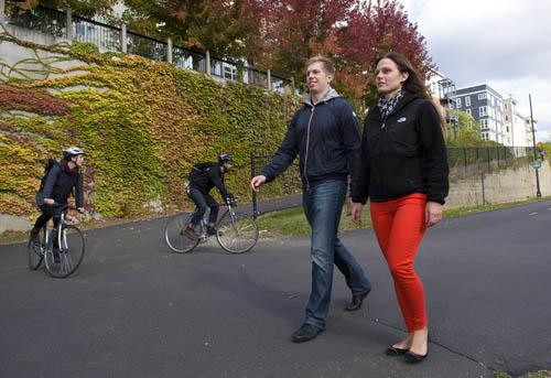 Walking and bicycling have increased as a share of regional trips in recent years.