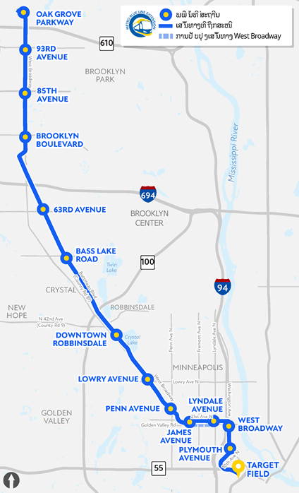 full route map