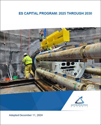Cover of the 2025 through 2030 Capital Improvement Program, linking to the full document.