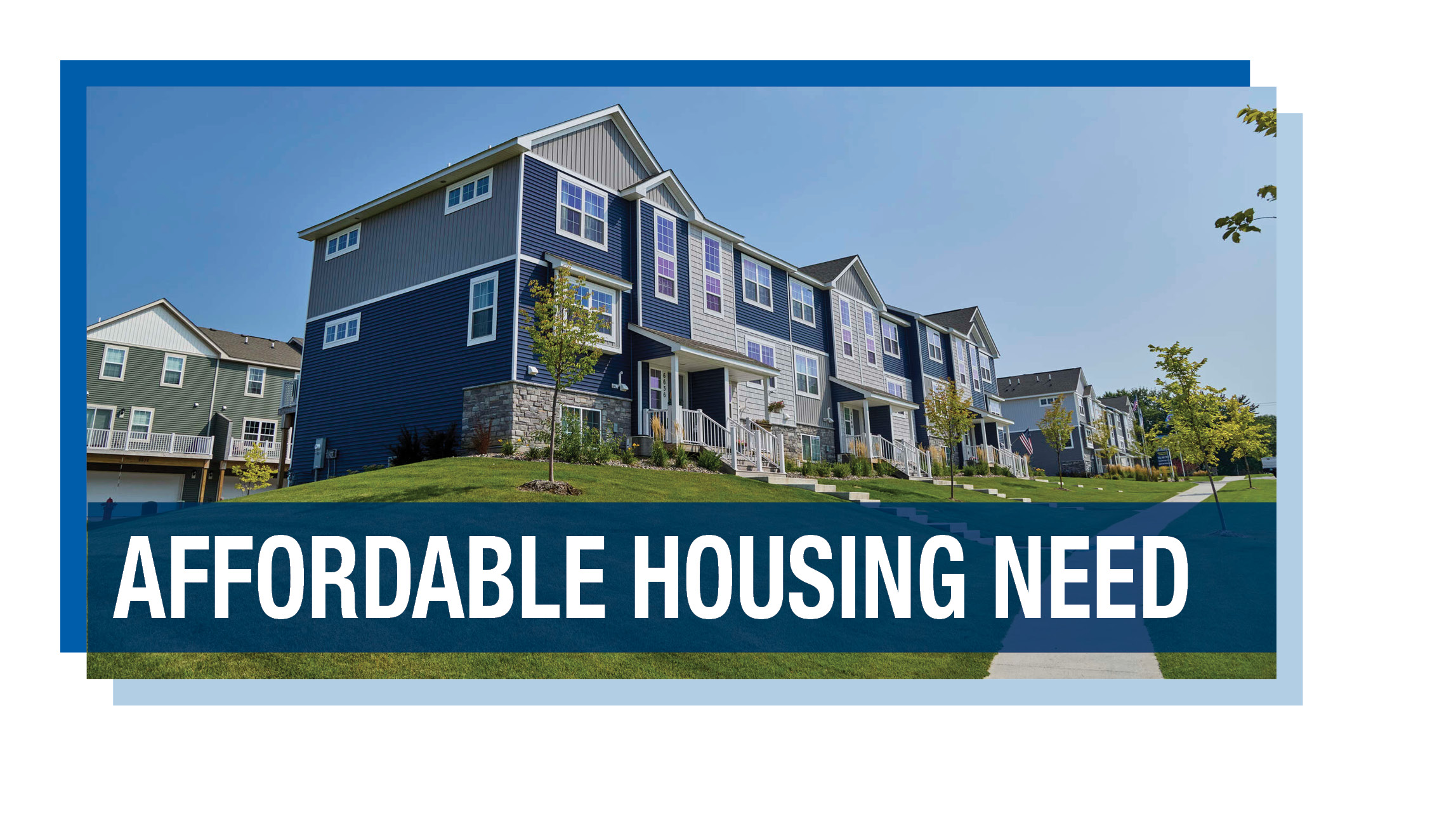 Met Council forecasts future affordable housing need based on forecasted growth.