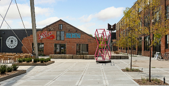 Brewpub funded by a TOD grant.