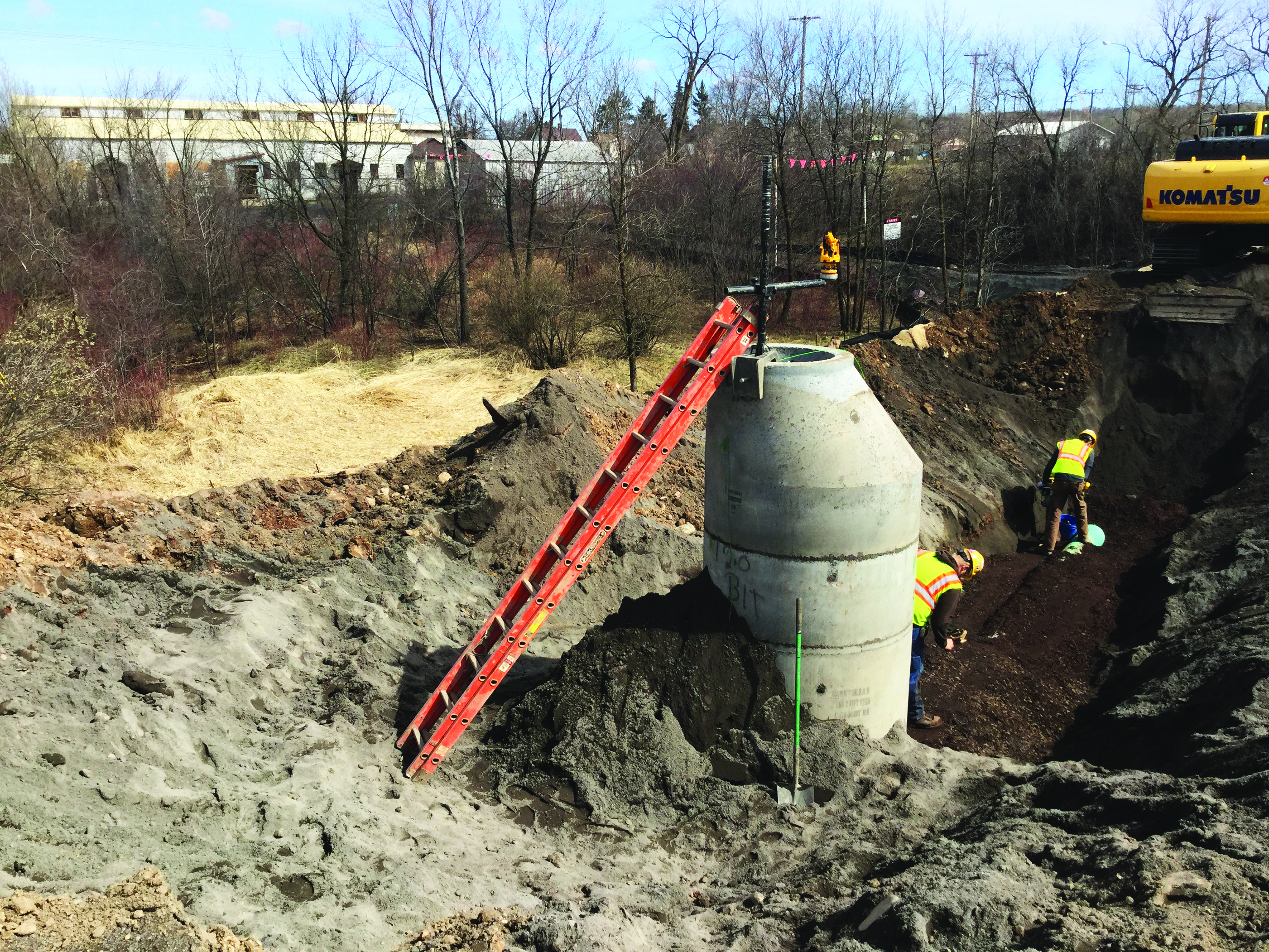 15f Maintenance Hole Structure